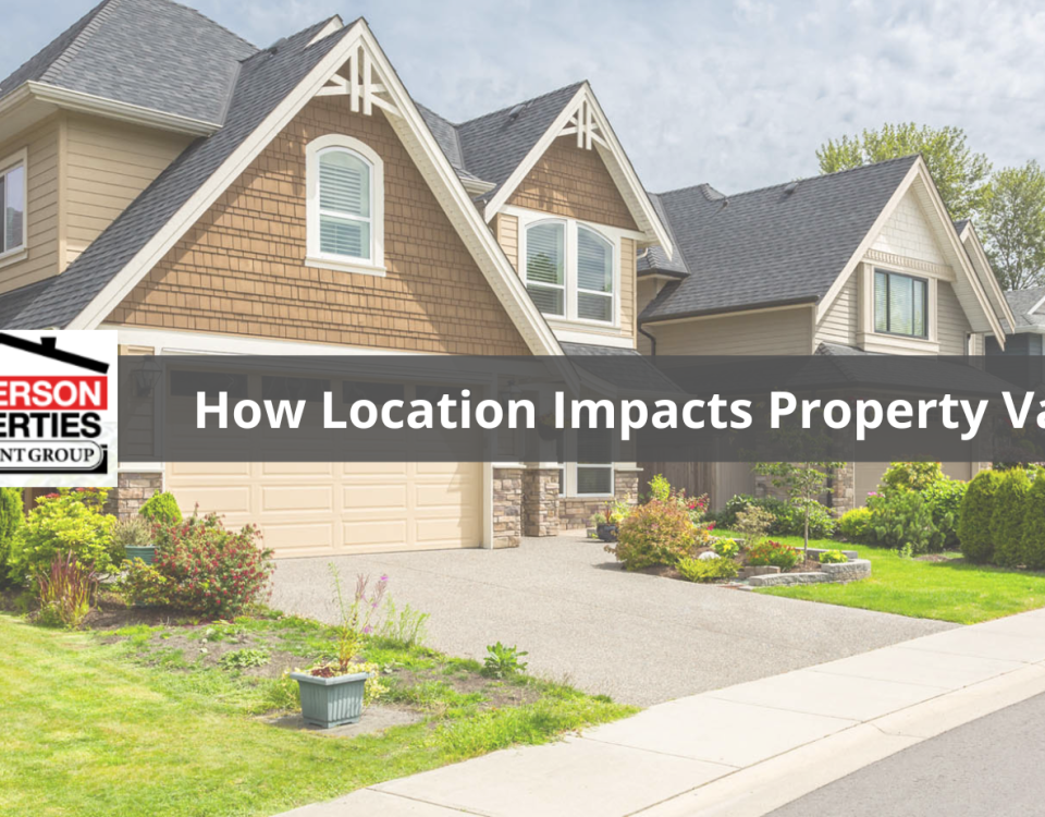 location impact on rentability and house value